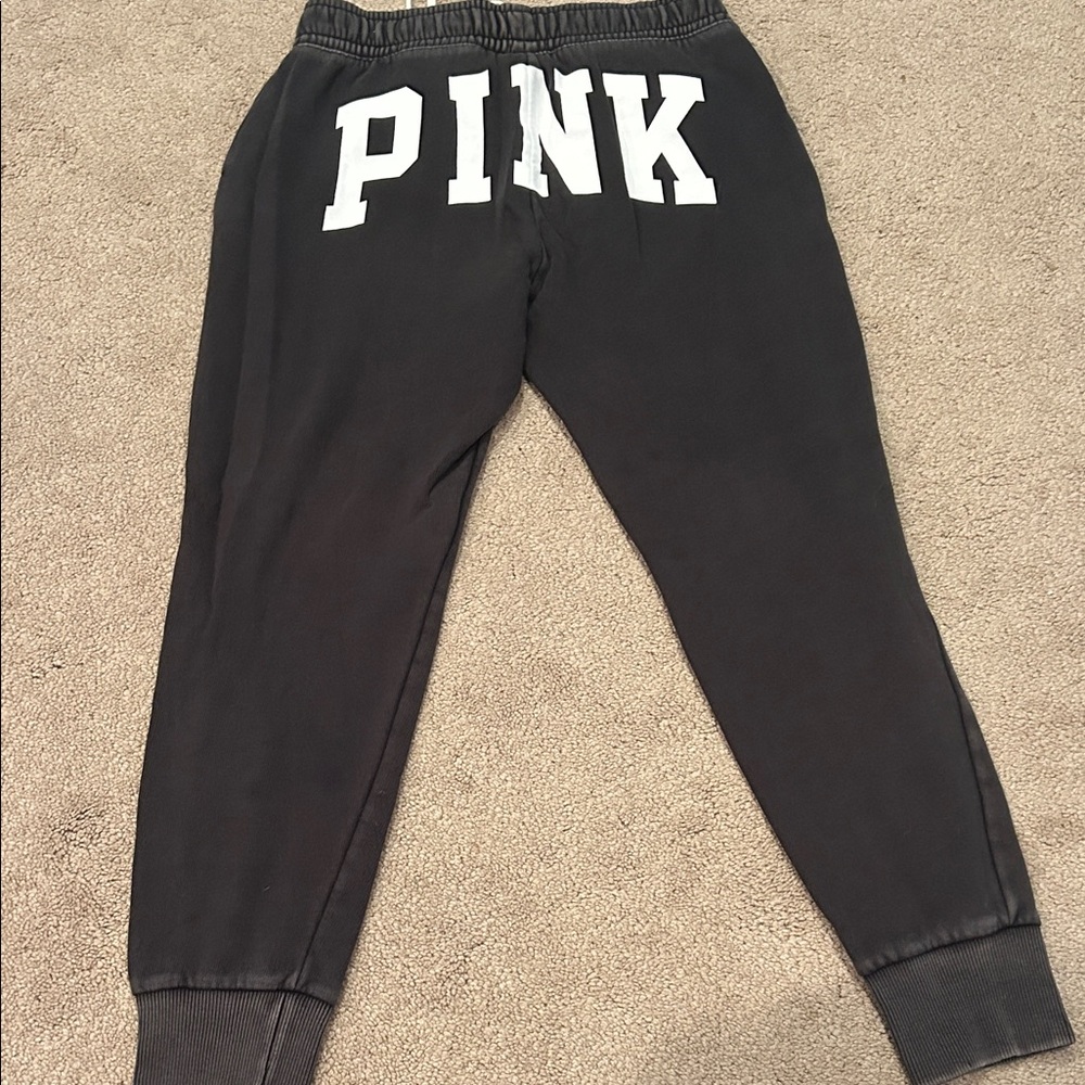 PINK Victoria's Secret Kids Charcoal Joggers